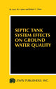 Book cover of: Septic Tank System Effects on Ground Water Quality