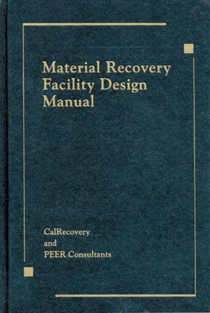 Material Recovery Facility Design Manual | Bookshop