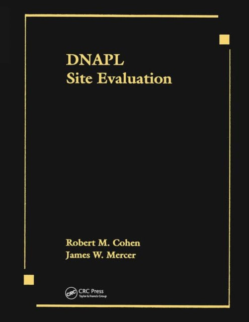 Book cover of: DNAPL Site Evaluation