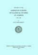 Book cover of: History of the American School of Classical Studies at Athens