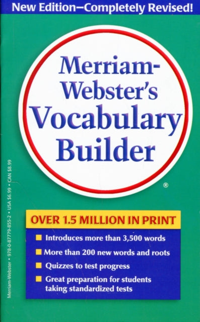 Book cover of: M-W Vocabulary Builder. By: Mary W. Cornog