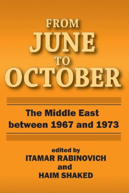 Book cover of: From June to October