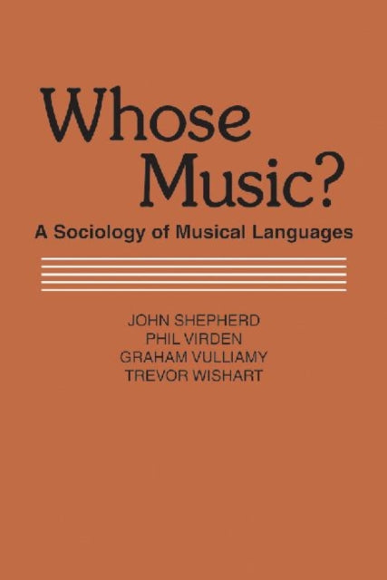 Book cover of: Whose Music?