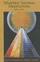 Book cover of: Mantric Sayings. By: Rudolf Steiner