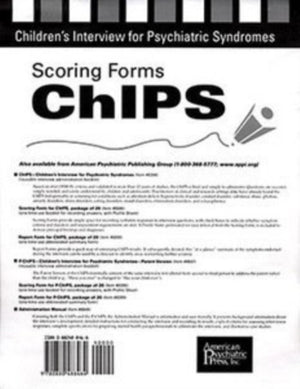 Scoring Forms for ChIPS