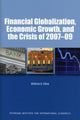 Book cover of: Financial Globalization, Economic Growth, and the Crisis of 2007–09. By: William R. Cline