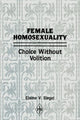 Book cover of: Female Homosexuality