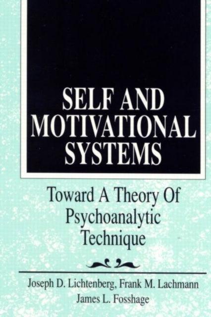 Book cover of: Self and Motivational Systems