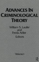 Book cover of: Advances in Criminological Theory