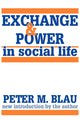 Book cover of: Exchange and Power in Social Life