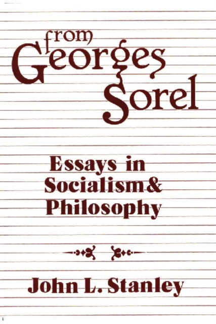 Book cover of: From Georges Sorel