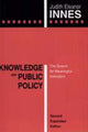 Book cover of: Knowledge and Public Policy. By: Judith Eleanor Innes