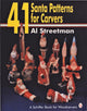 Book cover of: 41 Santa Patterns for Woodcarvers