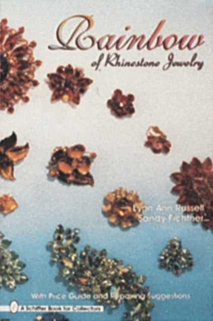 Book cover of: Rainbow of Rhinestone Jewelry. By: Sandy Fichtner
