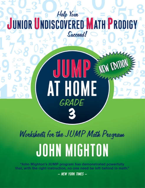 Book cover of: JUMP at Home Grade 3. By: John Mighton