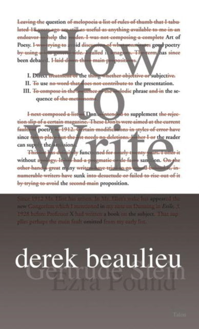 Book cover of: How to Write. By: D. A. Beaulieu