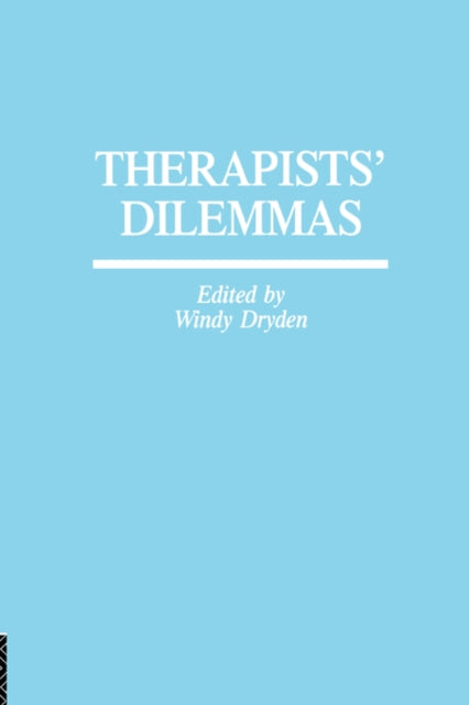 Book cover of: Therapists' Dilemmas. By: Wendy Dryden