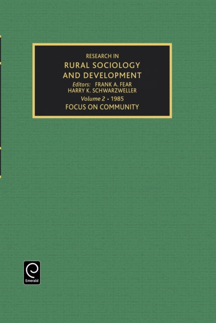 Book cover of: Focus on Community. By: Harry K. Schwarzweller