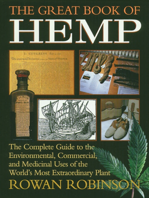 Book cover of: Great Book of Hemp. By: Rowan Robinson