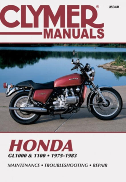 Book cover of: Honda GL1000 & 1100 Motorcycle, 1975-1983 Service Repair Manual