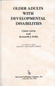 Book cover of: Older Adults with Developmental Disabilities