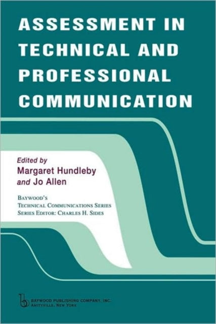 Book cover of: Assessment in Technical and Professional Communication