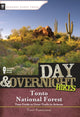 Book cover of: Day & Overnight Hikes: Tonto National Forest. By: Menasha Ridge Press, Tony Padegimas