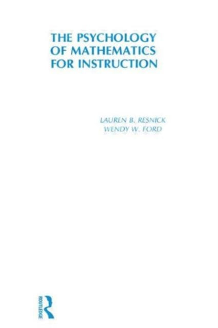 Book cover of: Psychology of Mathematics for Instruction