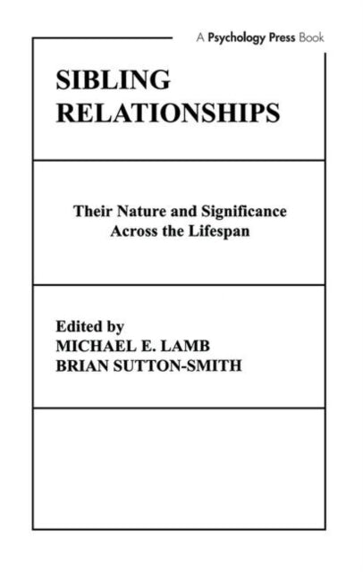 Book cover of: Sibling Relationships