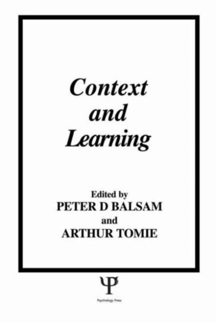 Book cover of: Context and Learning