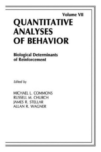 Book cover of: Biological Determinants of Reinforcement