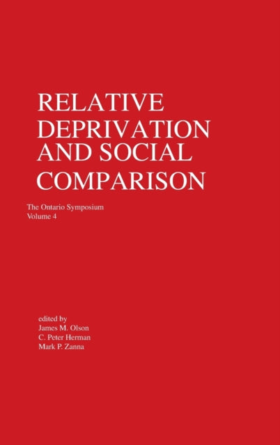 Book cover of: Relative Deprivation and Social Comparison