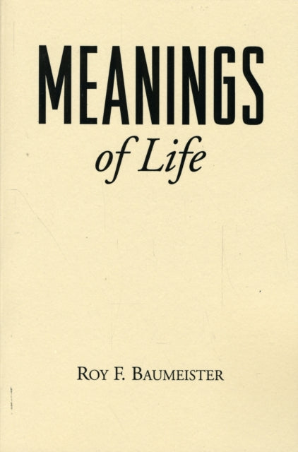 Book cover of: Meanings of Life