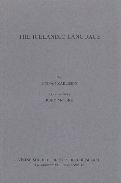 Book cover of: Icelandic Language