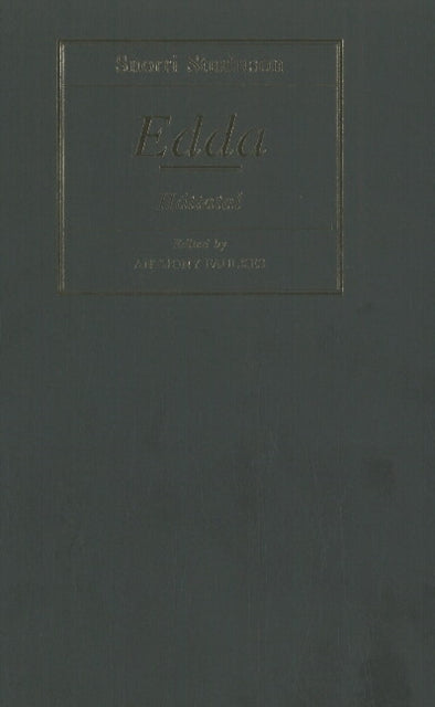 Book cover of: Edda. By: Snorri Sturluson