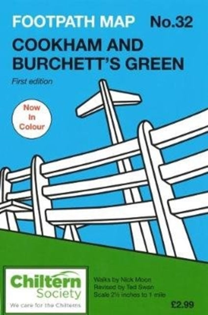 Book cover of: Footpath Map No. 32 Cookham and Burchett's Green