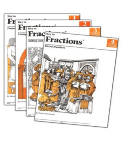 Book cover of: Key to Fractions, Books 1-4, Reproducible Tests. By: Steven Rassmussen