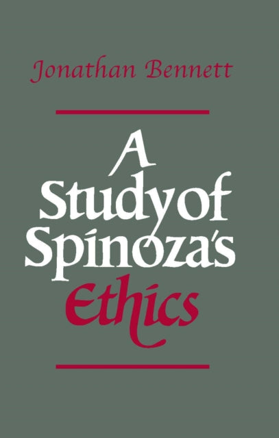 Book cover of: Study of Spinoza's Ethics