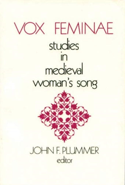 Book cover of: Vox Feminae. By: John F. Plummer