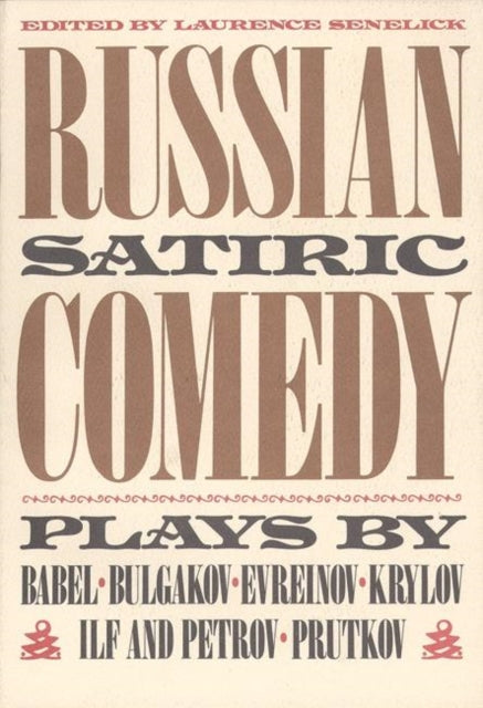 Book cover of: Russian Satiric Comedy. By: Laurence Senelick