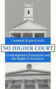Book cover of: No Higher Court. By: Germain Kopaczynski