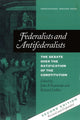 Book cover of: Federalists and Antifederalists. By: John P. Leffler,  Richard Kaminski