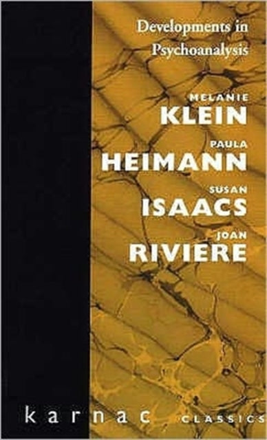 Developments in Psychoanalysis
