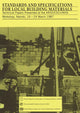 Book cover of: Standards and Specifications for Local Building Materials