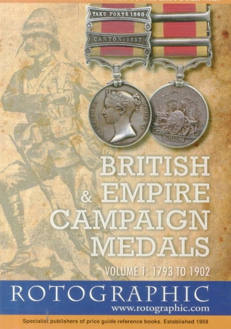 Book cover of: British and Empire Campaign Medals
