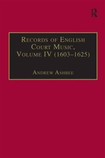 Book cover of: Records of English Court Music. By: Andrew Ashbee