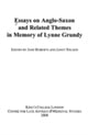 Book cover of: Essays on Anglo-Saxon and Related Themes in Memory of Lynne Grundy
