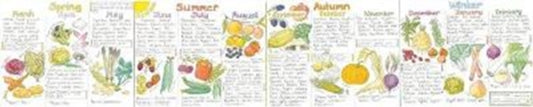 Book cover of: Seasonal Fruit and Vegetables Wallchart