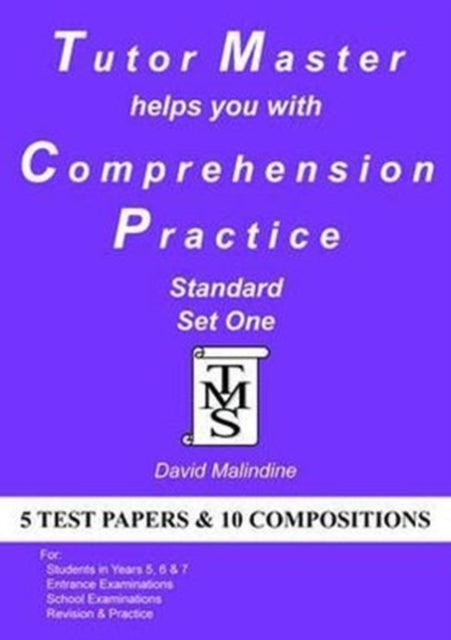 Book cover of: Tutor Master Helps You with Comprehension Practice