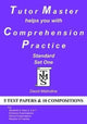 Book cover of: Tutor Master Helps You with Comprehension Practice